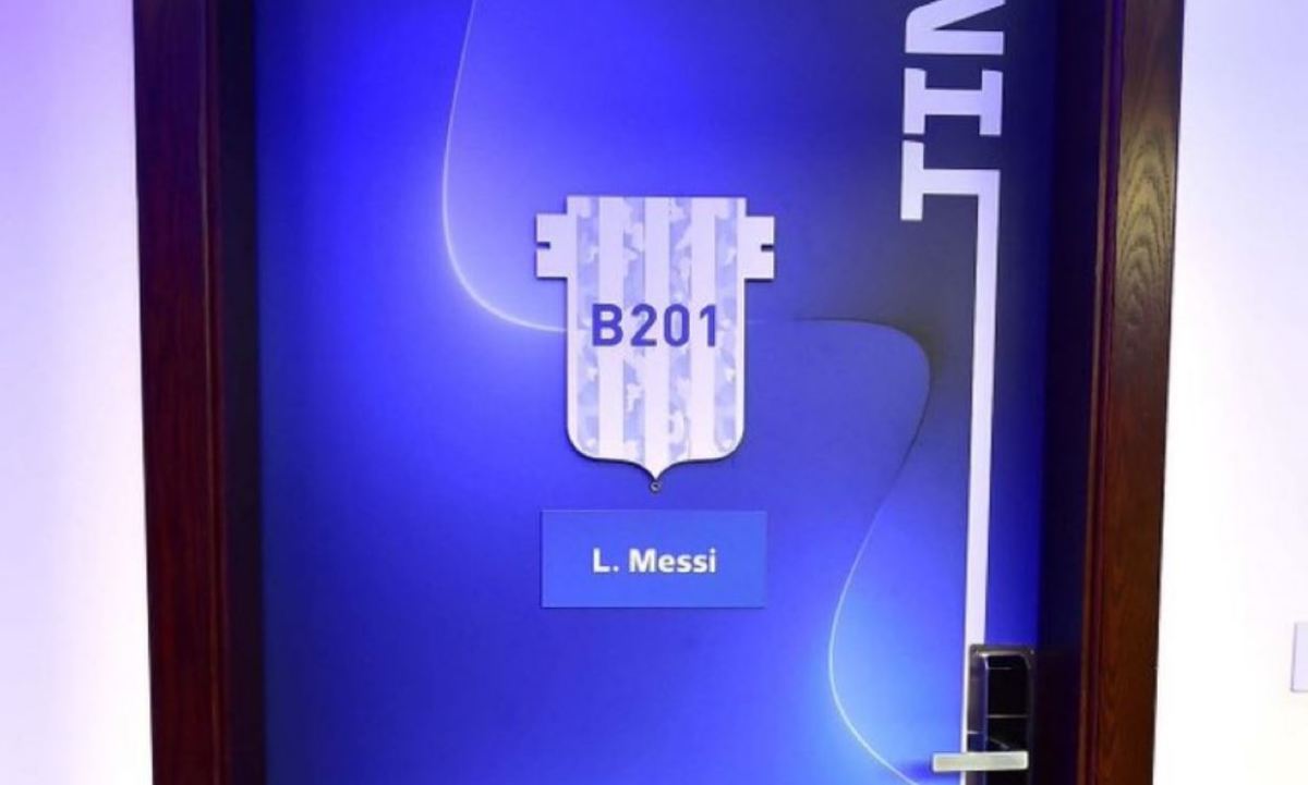 Lionel Messi stayed in room B201 at Qatar University during the 2022 FIFA World Cup