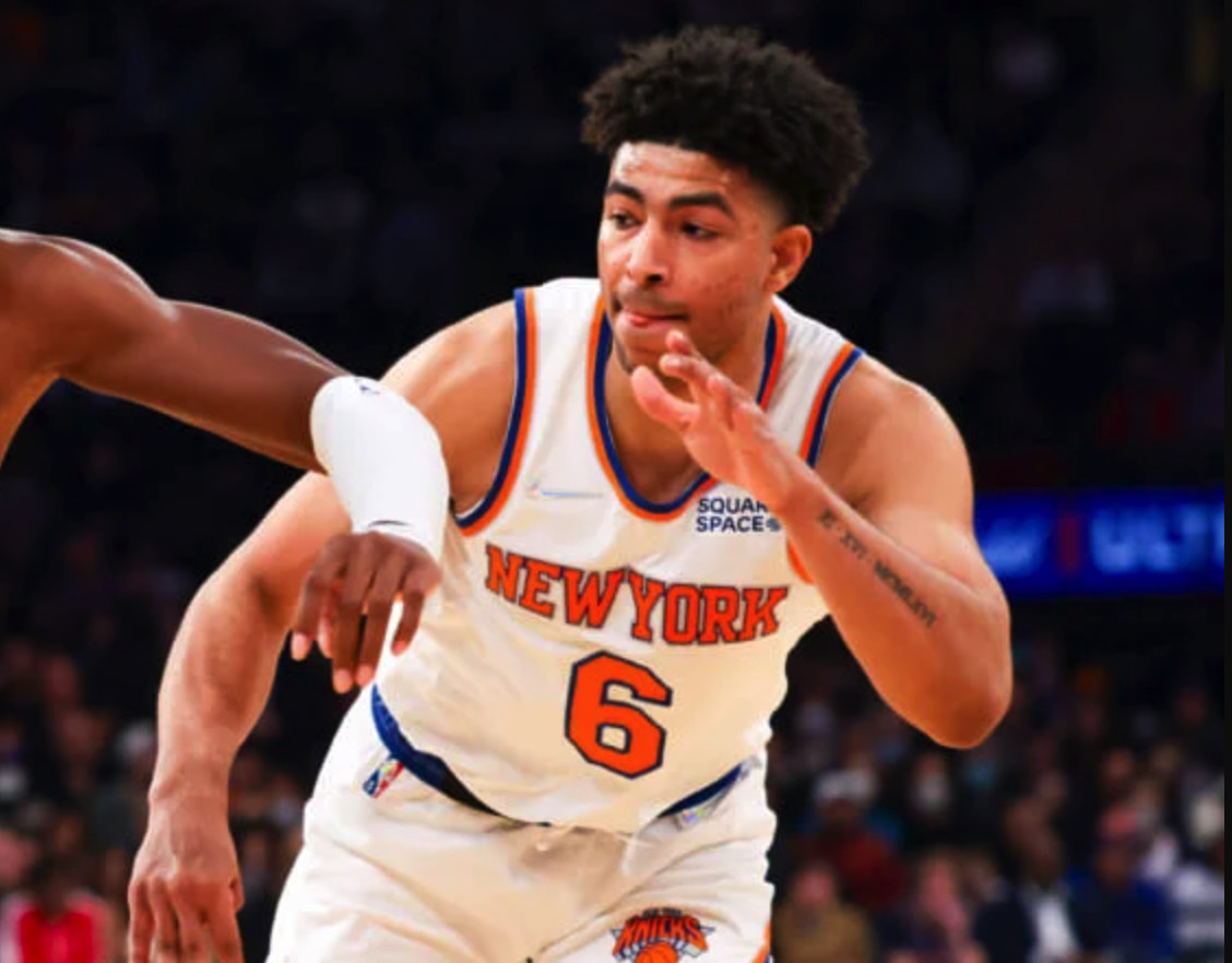Quentin Grimes official number for the Knicks. 🗽 : r/NYKnicks