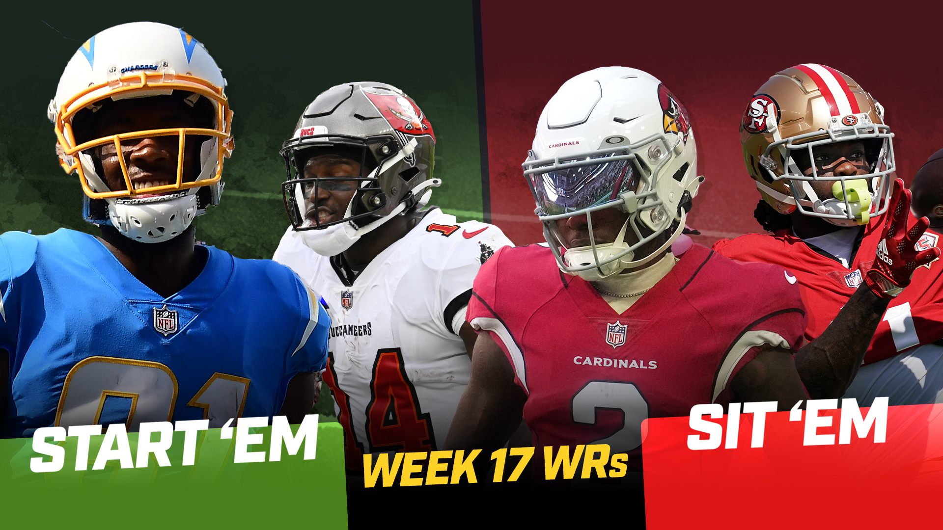 PPR Fantasy Football Rankings for Week 17 (January 1st)