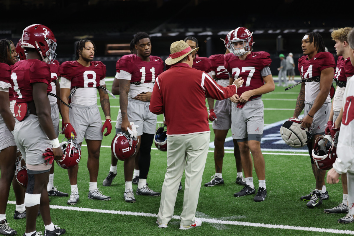 Nick Saban Calls This Week's Sugar Bowl Prep 'Most Enjoyable Bowl Practice' He's Had Sports
