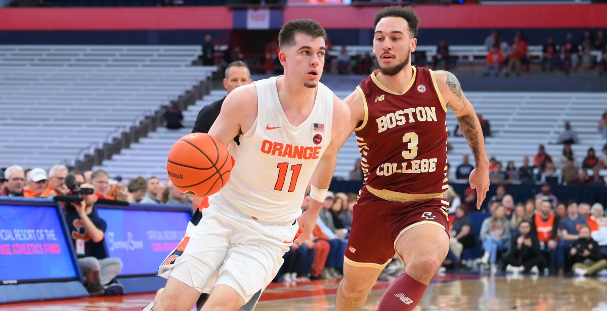 Joe Girard's 24 Points Powers Syracuse past Boston College Sports