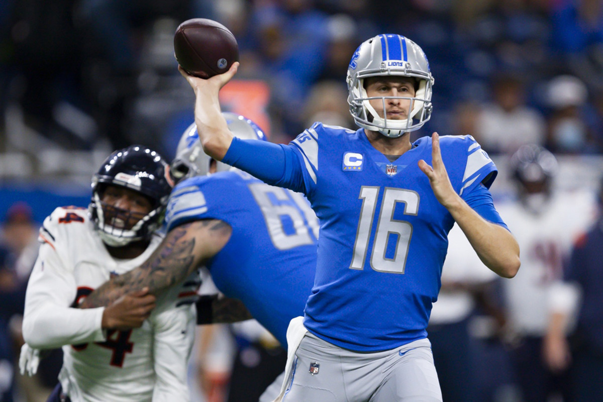 Detroit Lions NFL betting odds Jared Goff offense score points