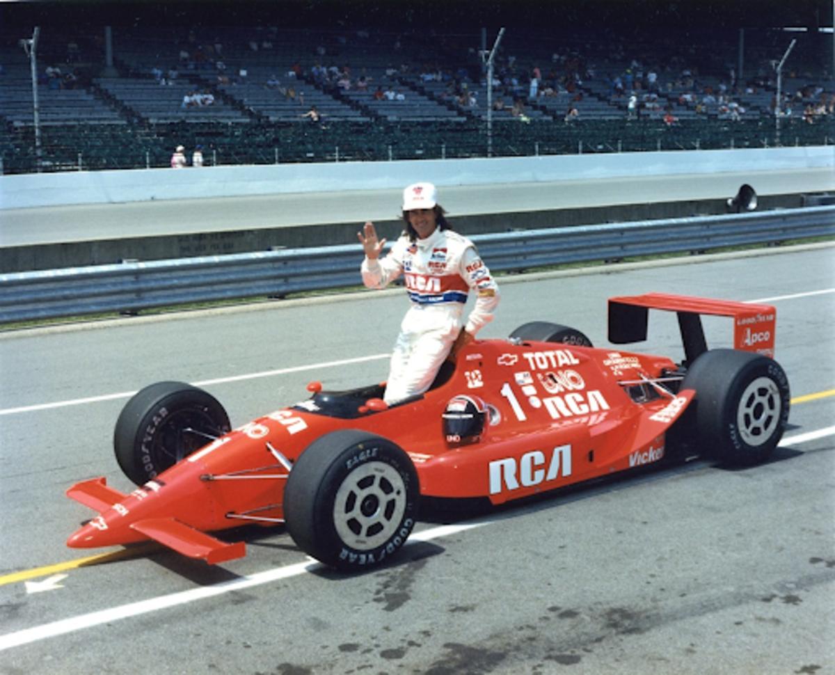 The Indianapolis 500 was a rare race where the UNO-Granatelli Racing team had a sponsor logo on the car. They also ran the #1 (interesting story about that here). Photo Courtesy: Indianapolis Motor Speedway