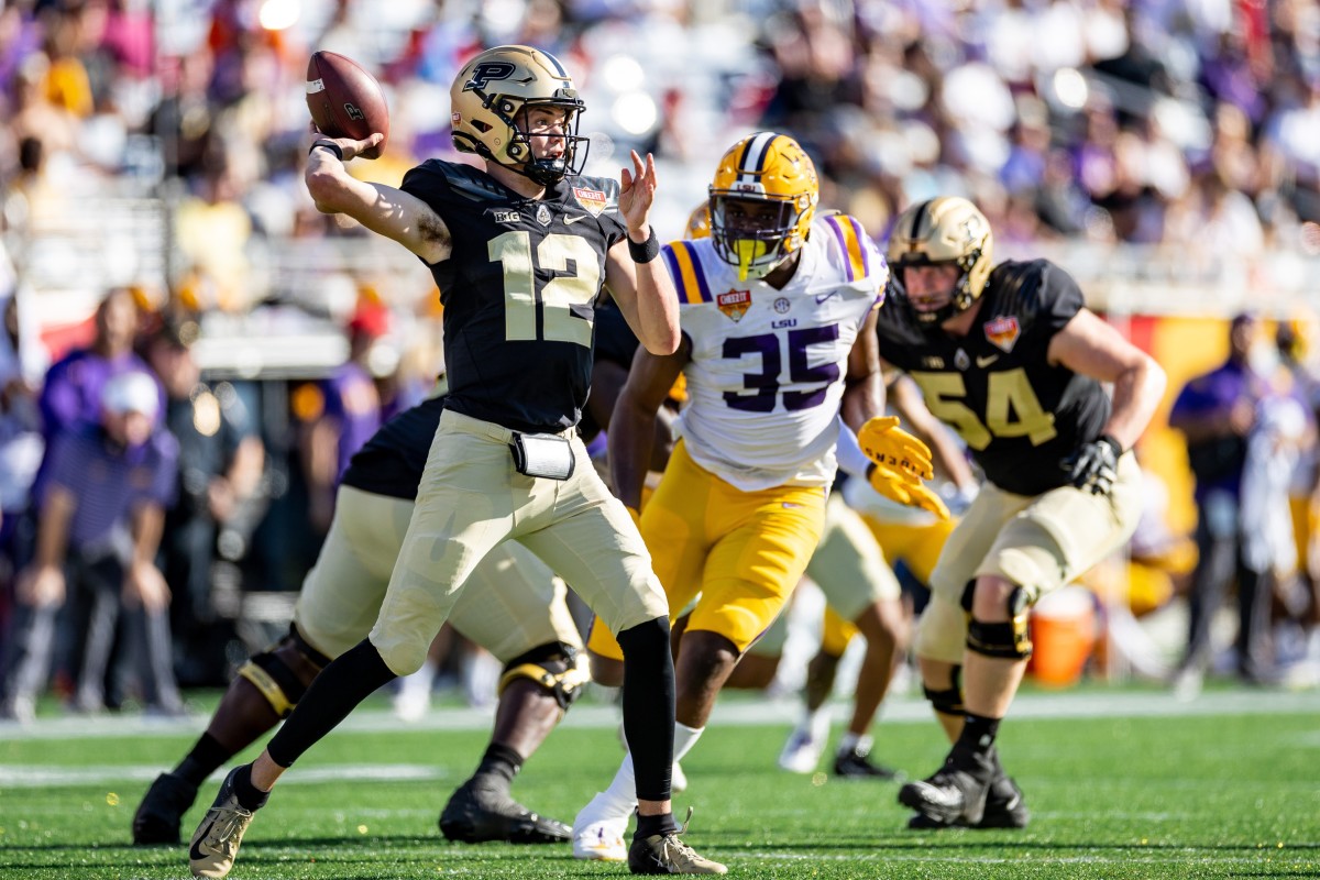 2023 Citrus Bowl Purdue Football Dominated by LSU in 637 Loss