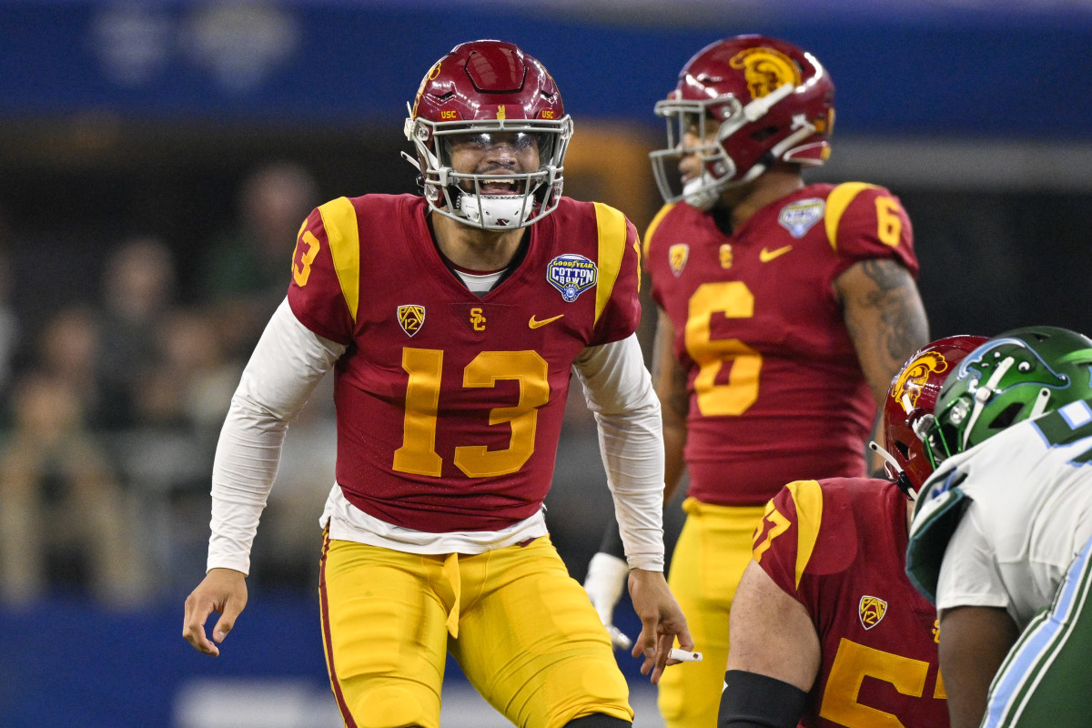 Look Photos from USC's Cotton Bowl collapse vs. Tulane Sports