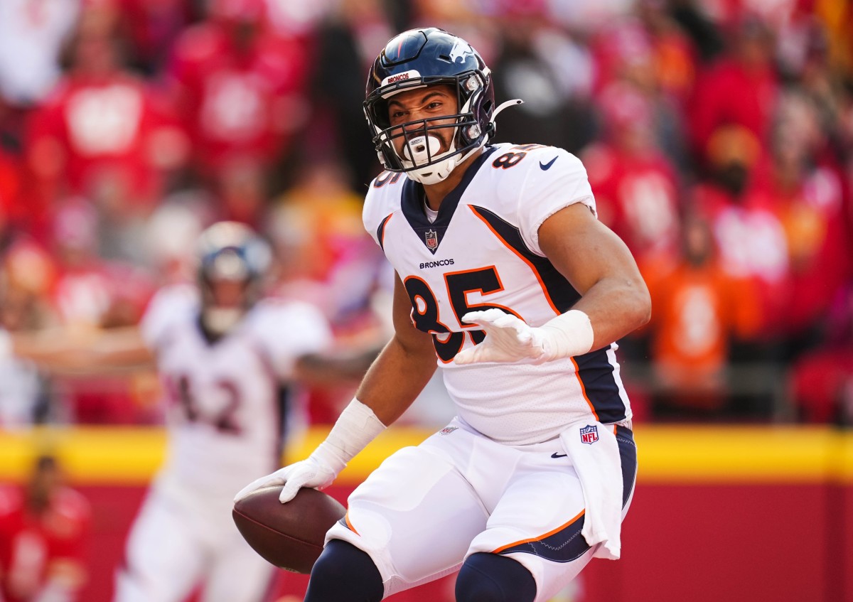 Denver Broncos TE Albert Okwuegbunam Speaks Out on Benching After Big