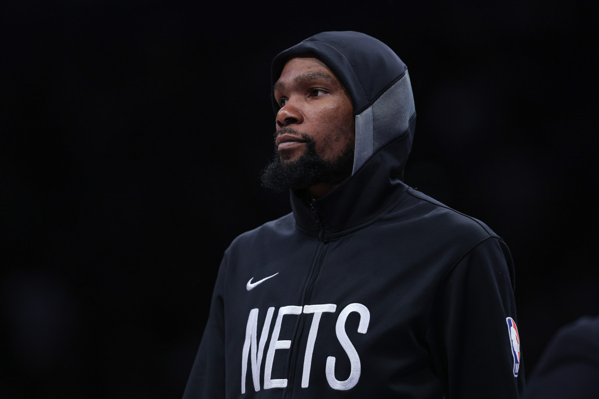 Kevin Durant Reacts to Viral Skip Bayless and Shannon Sharpe Feud