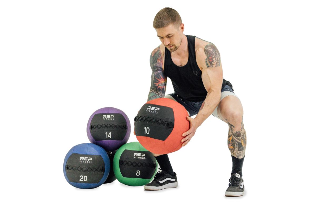 rep fitness medicine balls