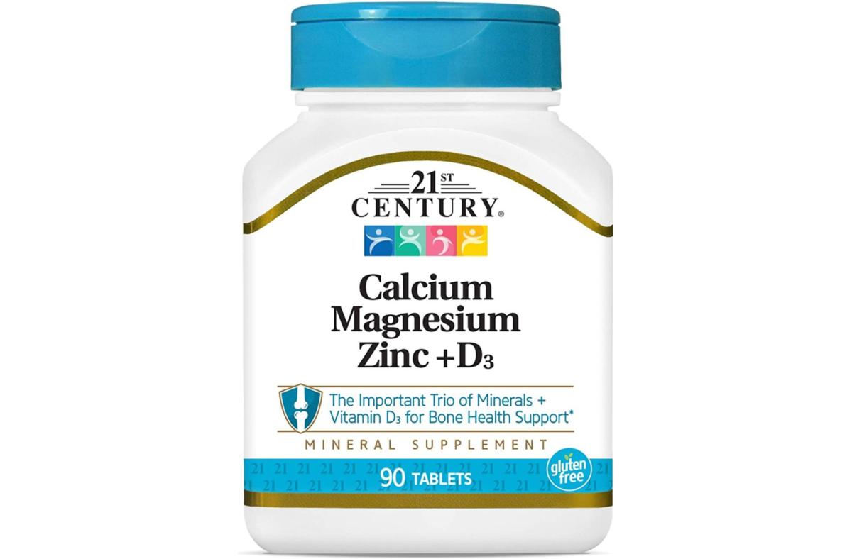 Calcium Magnesium Zinc and D3 Supplement_21st Century