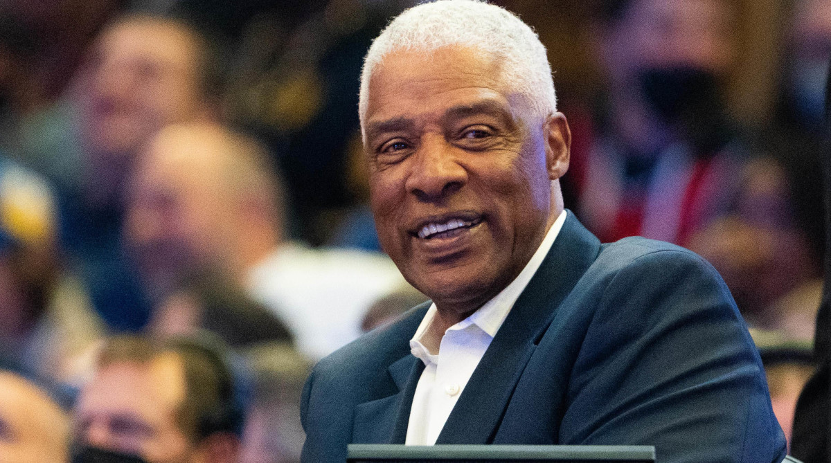 Dr J. dishes on his 'rock the baby' dunk, 40 years later - Sports  Illustrated