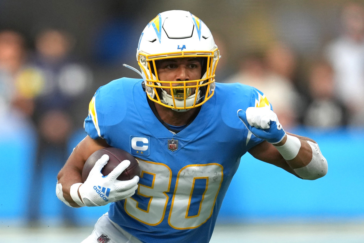 Los Angeles Chargers running back Austin Ekeler