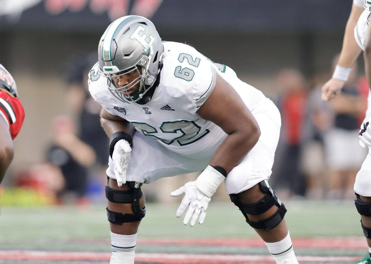 NFL Draft Profile: Sidy Sow, Offensive Lineman, Eastern Michigan Eagles -  Visit NFL Draft on Sports Illustrated, the latest news coverage, with  rankings for NFL Draft prospects, College Football, Dynasty and Devy
