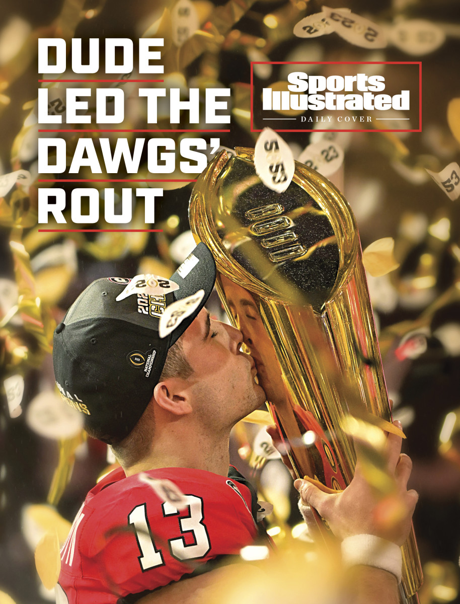 SI Daily Cover: Dude Led the Dawgs’ Rout