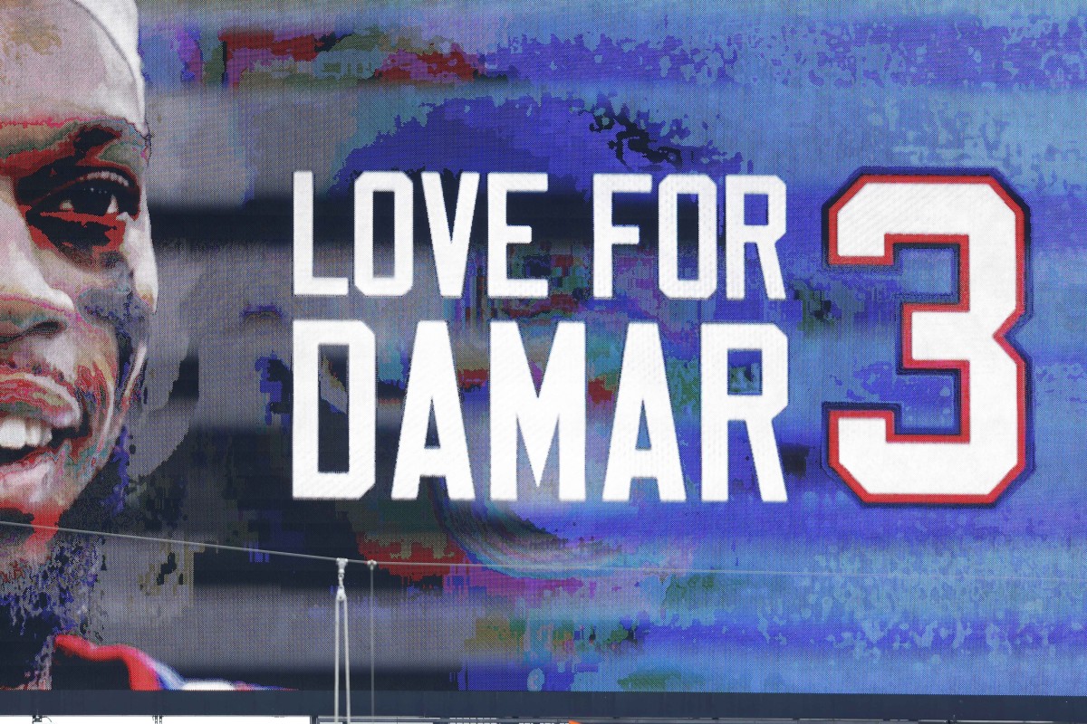NFL teams honored Bills player Damar Hamlin across the league Sunday in Week 18.