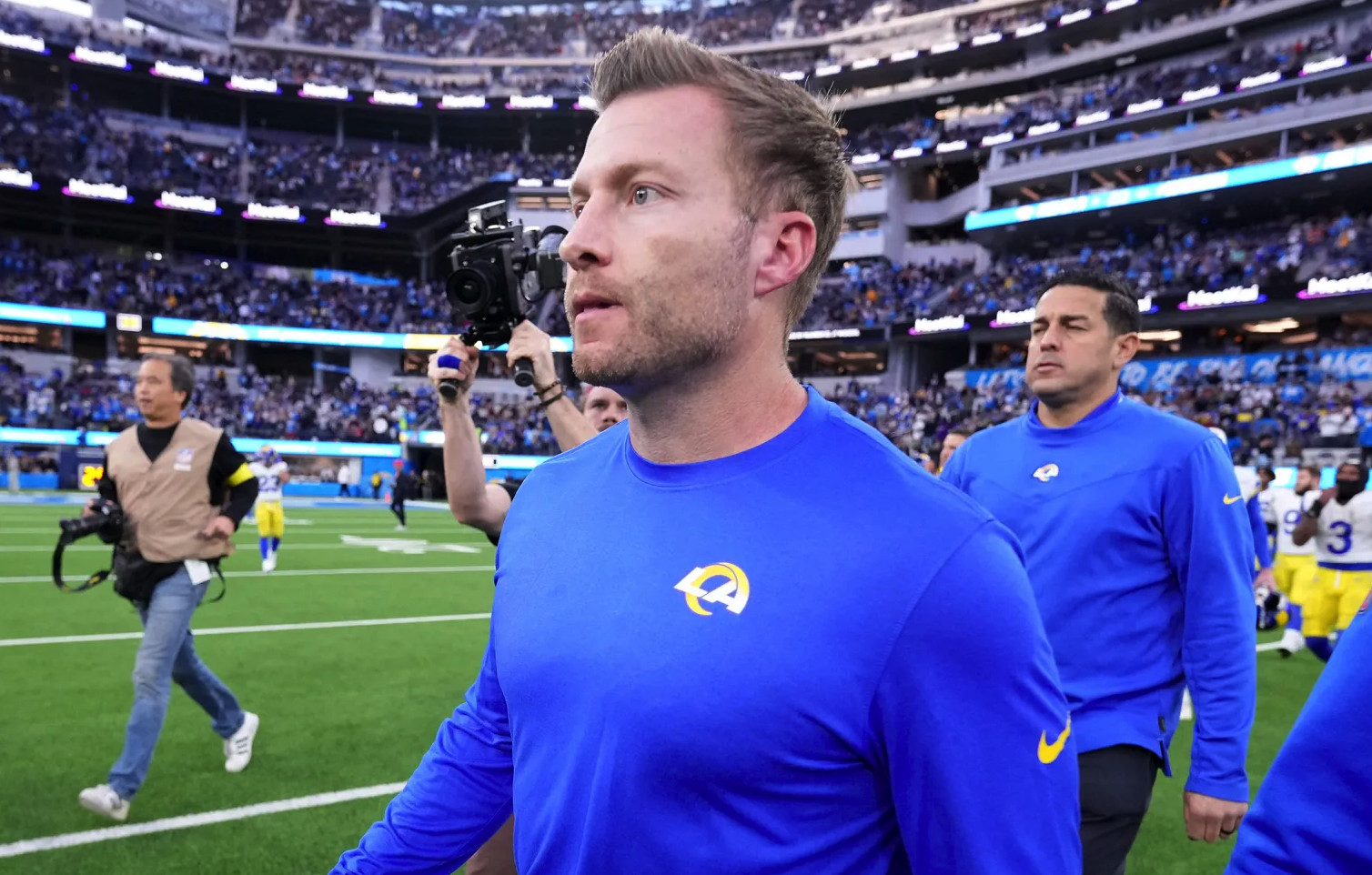 Rams Coach Sean McVay ‘Beautiful Challenge’? He’s Not Quitting L.A
