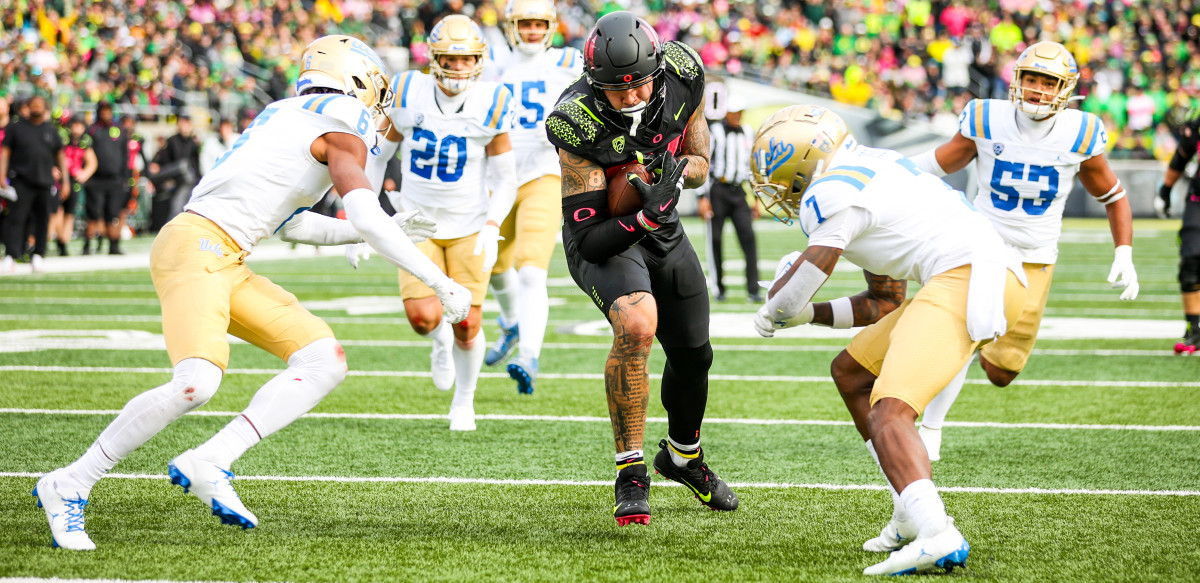 Emotional touchdown catch a highlight for Oregon tight end McCormick
