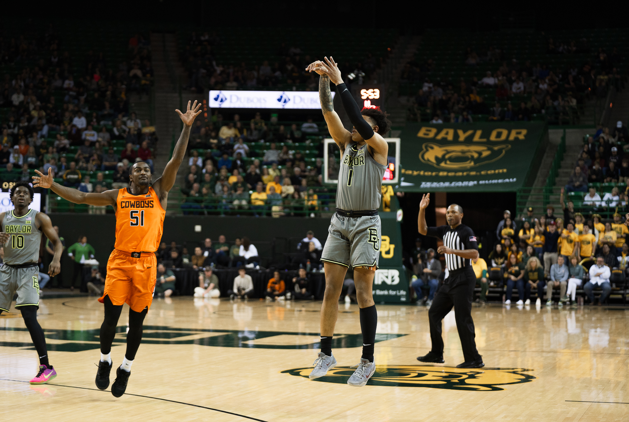 Baylor Bears Men’s Basketball Team Returns to Associated Press Top 25
