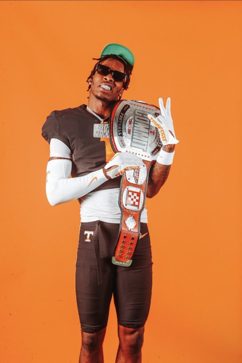 Tennessee Volunteers WR Dont'e Thornton. (Photo courtesy of Dont'e Thornton)