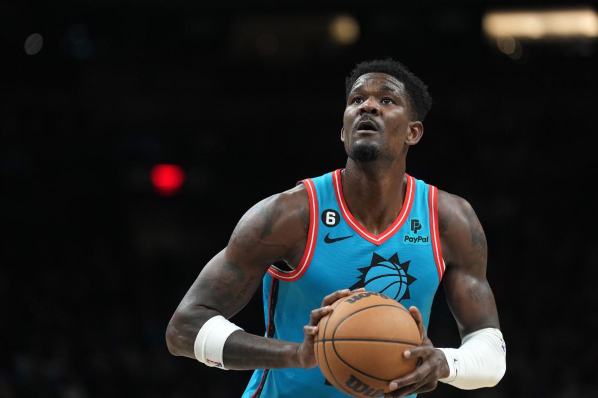 Deandre Ayton is rumored to be shopped by the Phoenix Suns