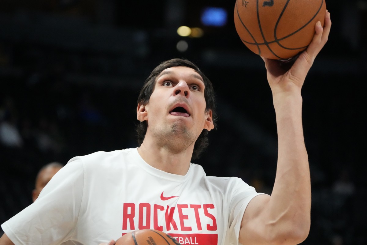 Houston Rockets: Boban Marjanovic NBA's most beloved benchwarmer