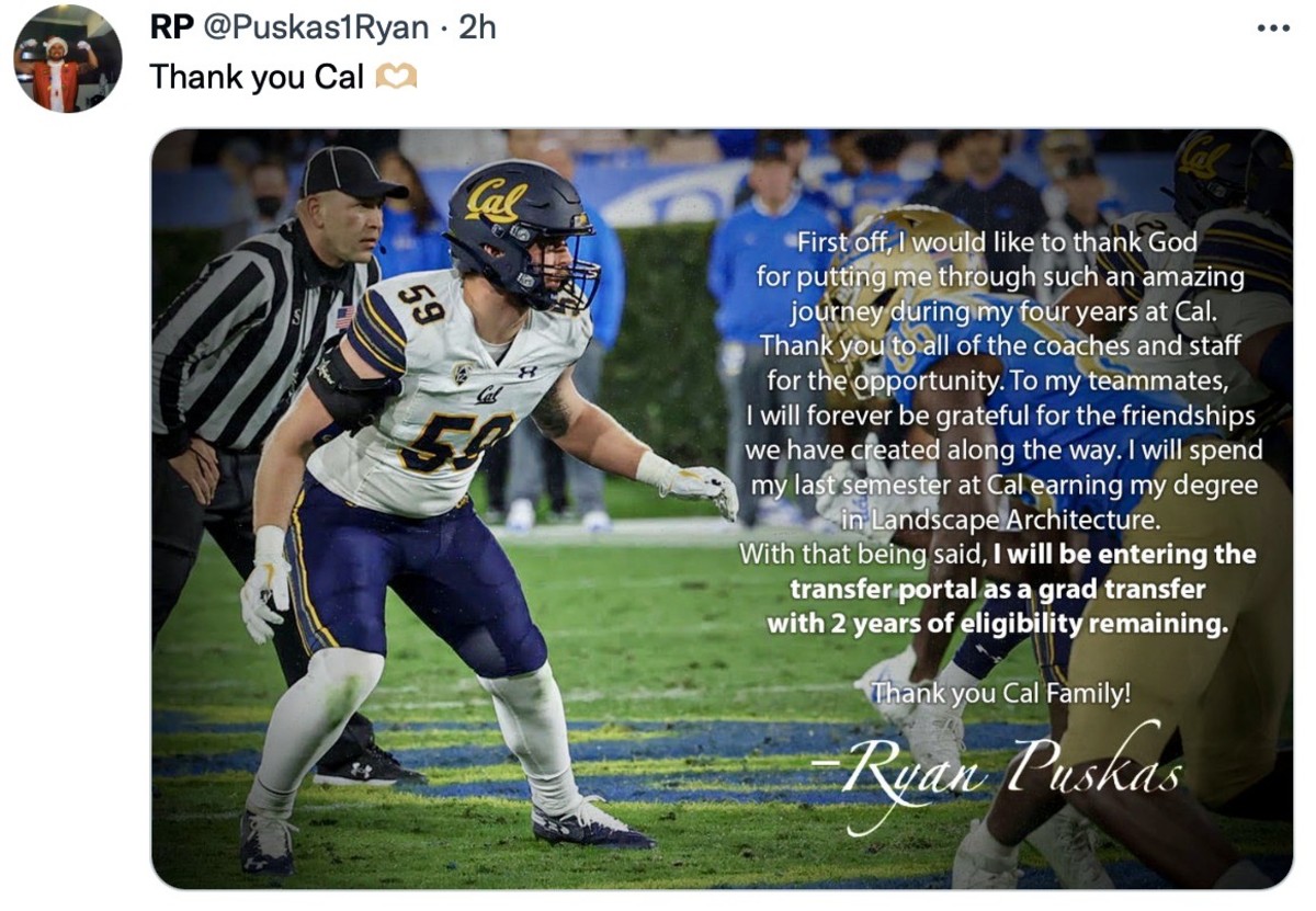 Ryan Puskas tweet
