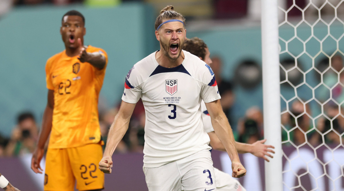 Walker Zimmerman at the 2022 World Cup.