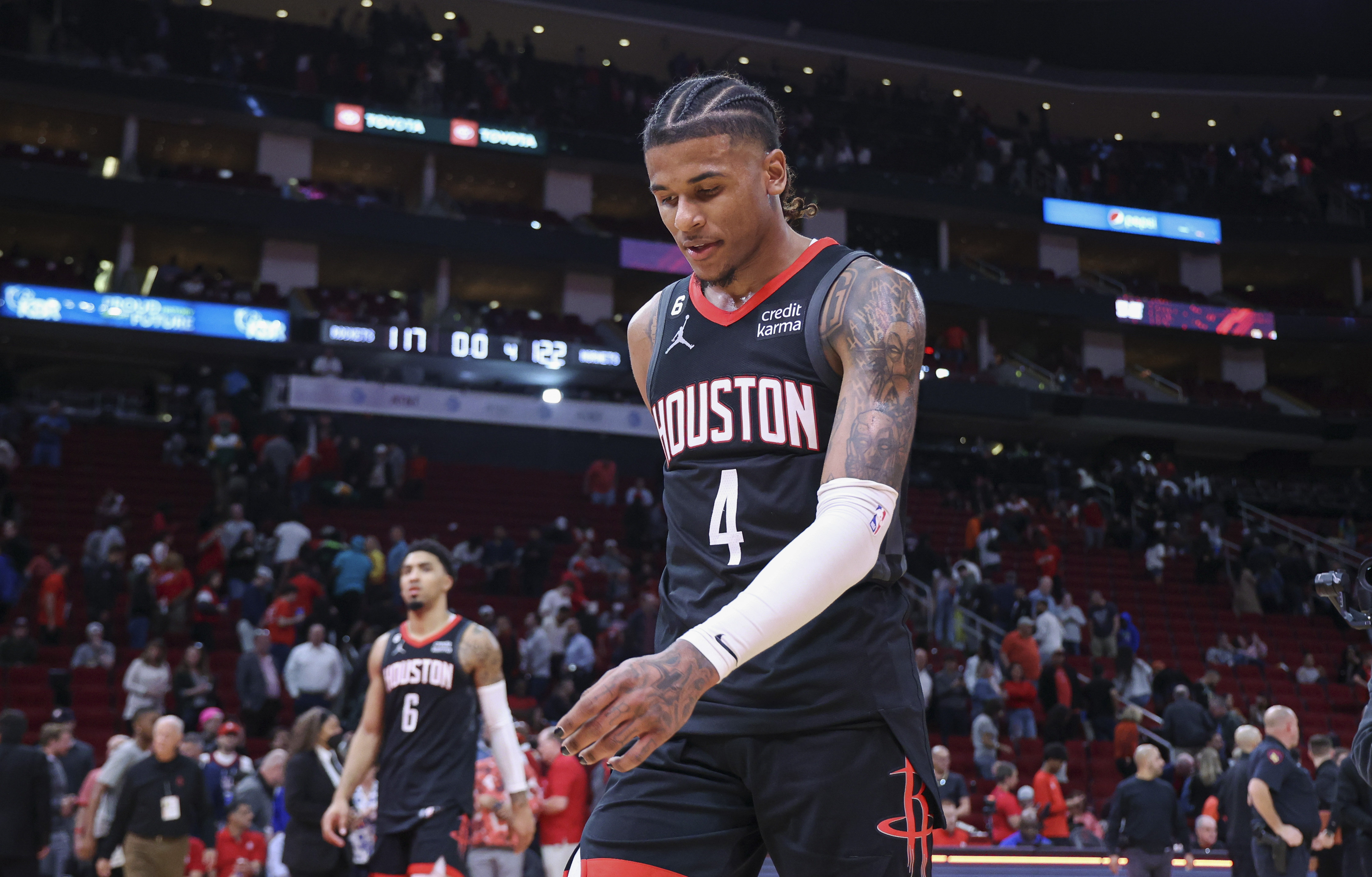 Jalen Green's Career Night Ends With Frustration In Houston Rockets