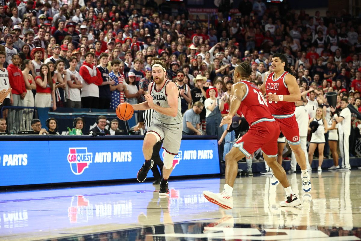 Gonzaga Bulldogs Loyola Marymount Lions26