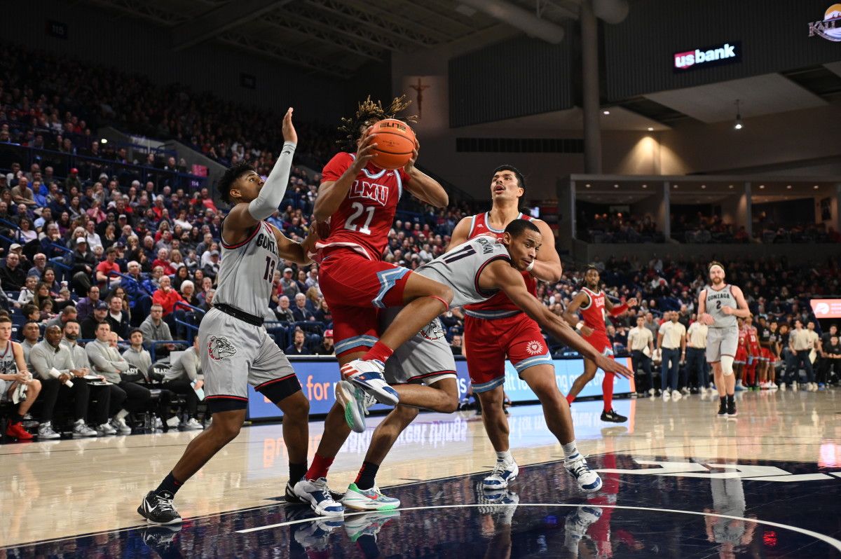 Gonzaga Bulldogs Loyola Marymount Lions77