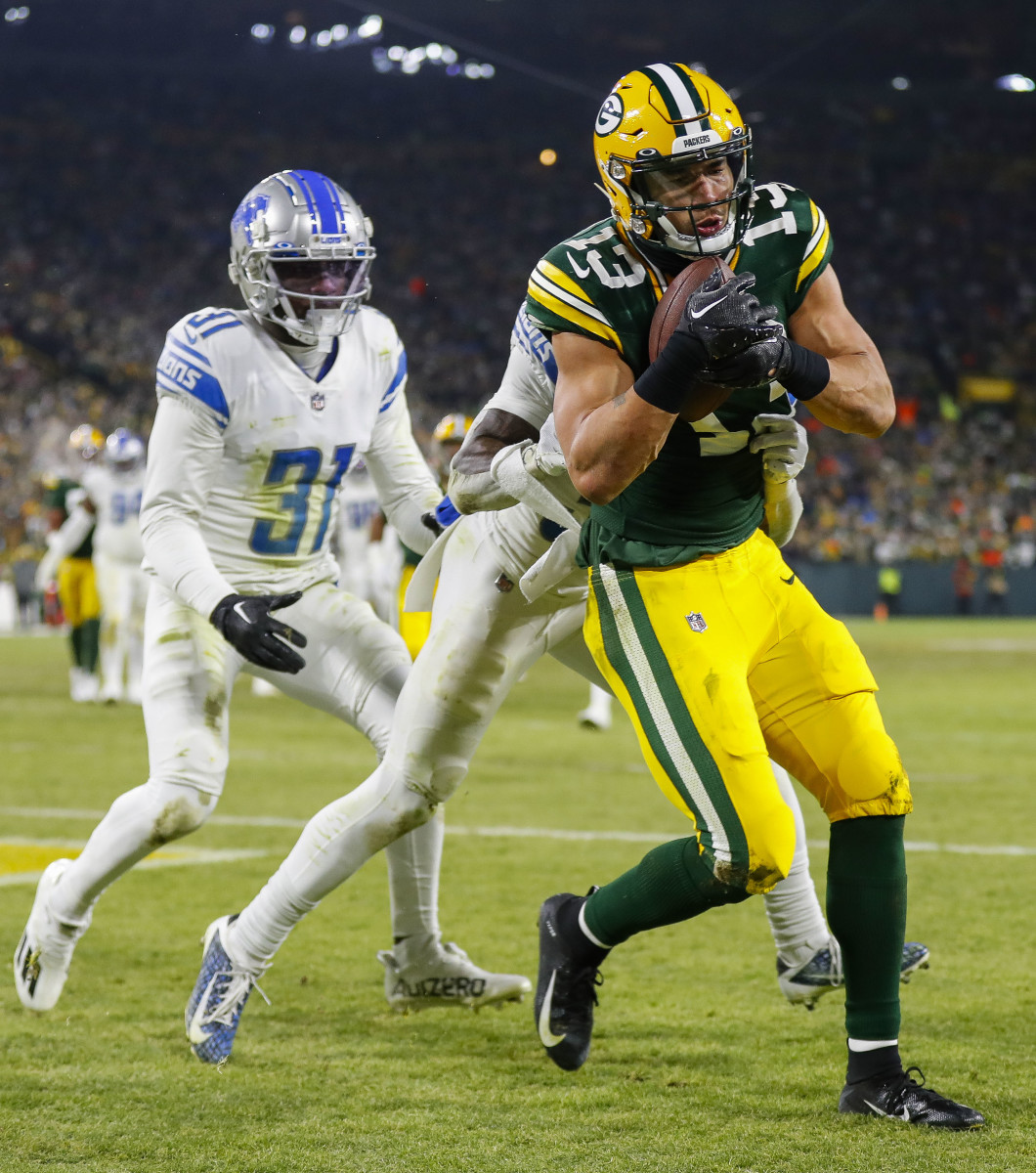 Grading the 2022 Packers Christian Watson, Allen Lazard and Receivers