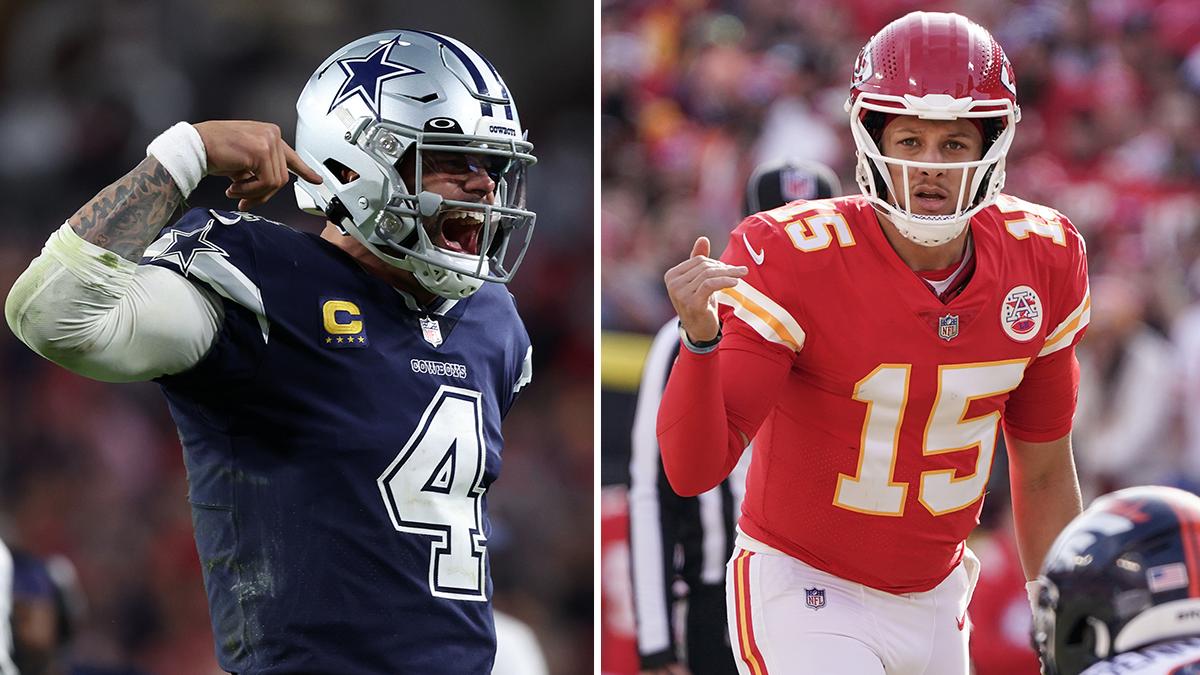 Cowboys quarterback Dak Prescott and Chiefs quarterback Patrick Mahomes have their teams at the top tier in the NFL when it comes to the schedule.
