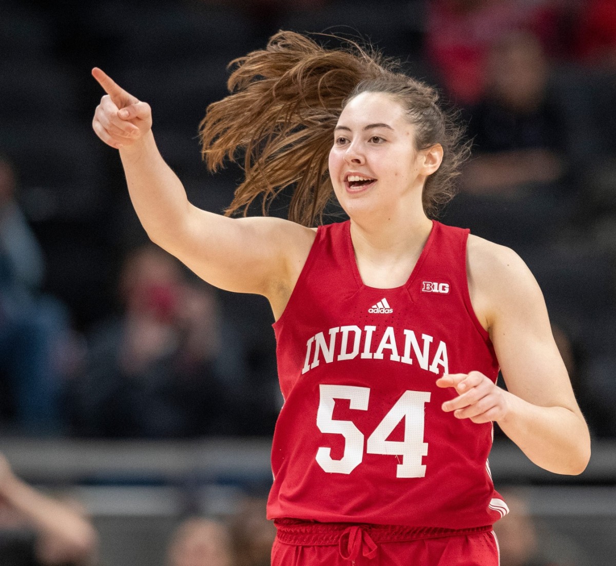 Mackenzie Holmes had 30 points, 10 rebounds and six steals in the win over Illinois on Wednesday. (USA TODAY Sports)