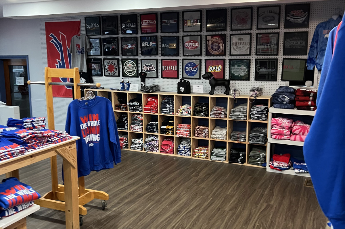 The interior of Store716