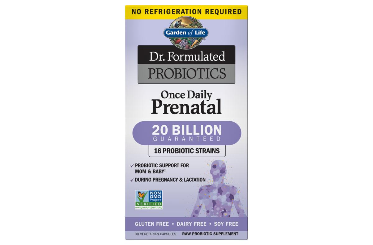 Dr. Formulated probiotics once daily prenatal_Garden of Life
