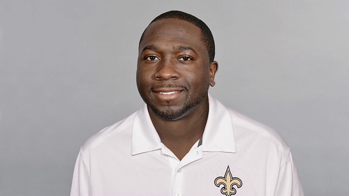 New Orleans Saints defensive assistant Corey Robinson. Credit: neworleanssaints.com