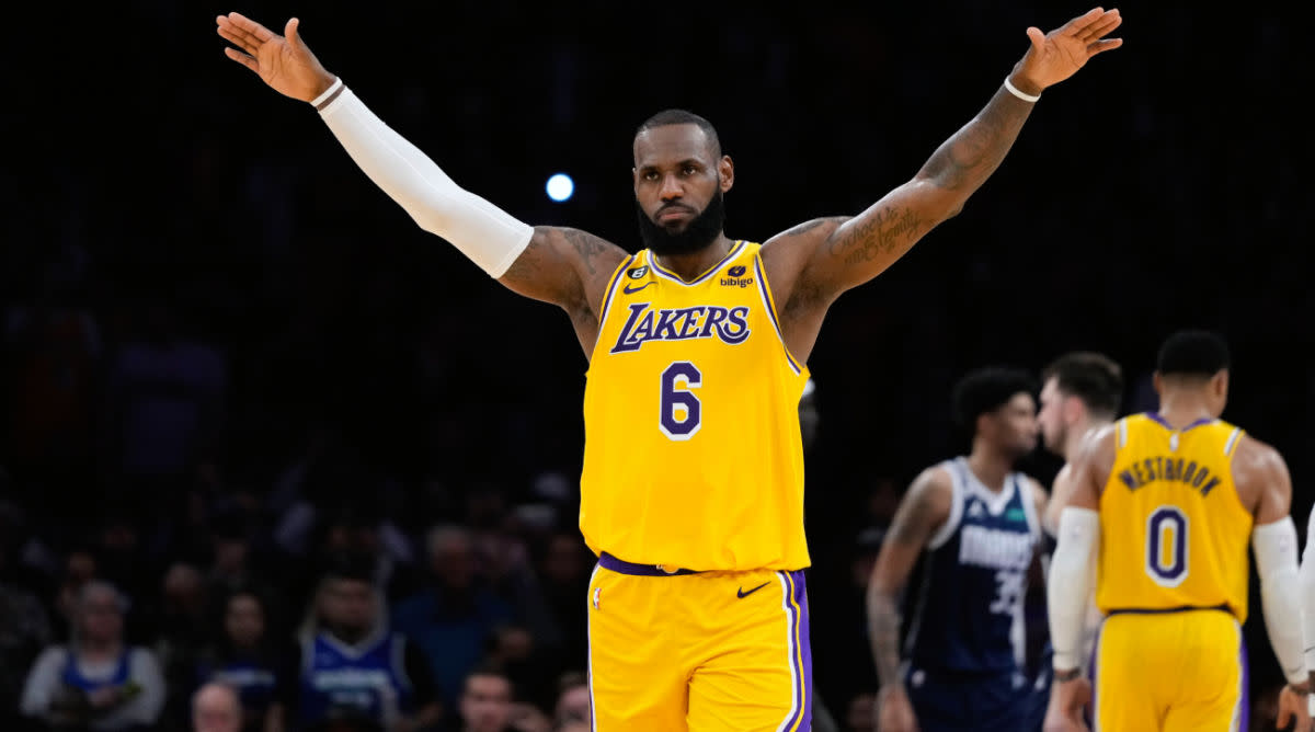 LeBron James Player Props: Lakers vs. Rockets