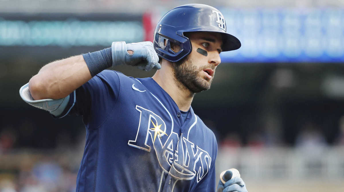 Rays outfielder Kevin Kiermaier runs the bases