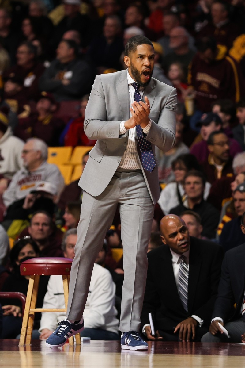 Indiana assistant coach Yasir Rosemond took over for Mike Woodson on Wednesday night at Minnesota. (USA TODAY Sports)