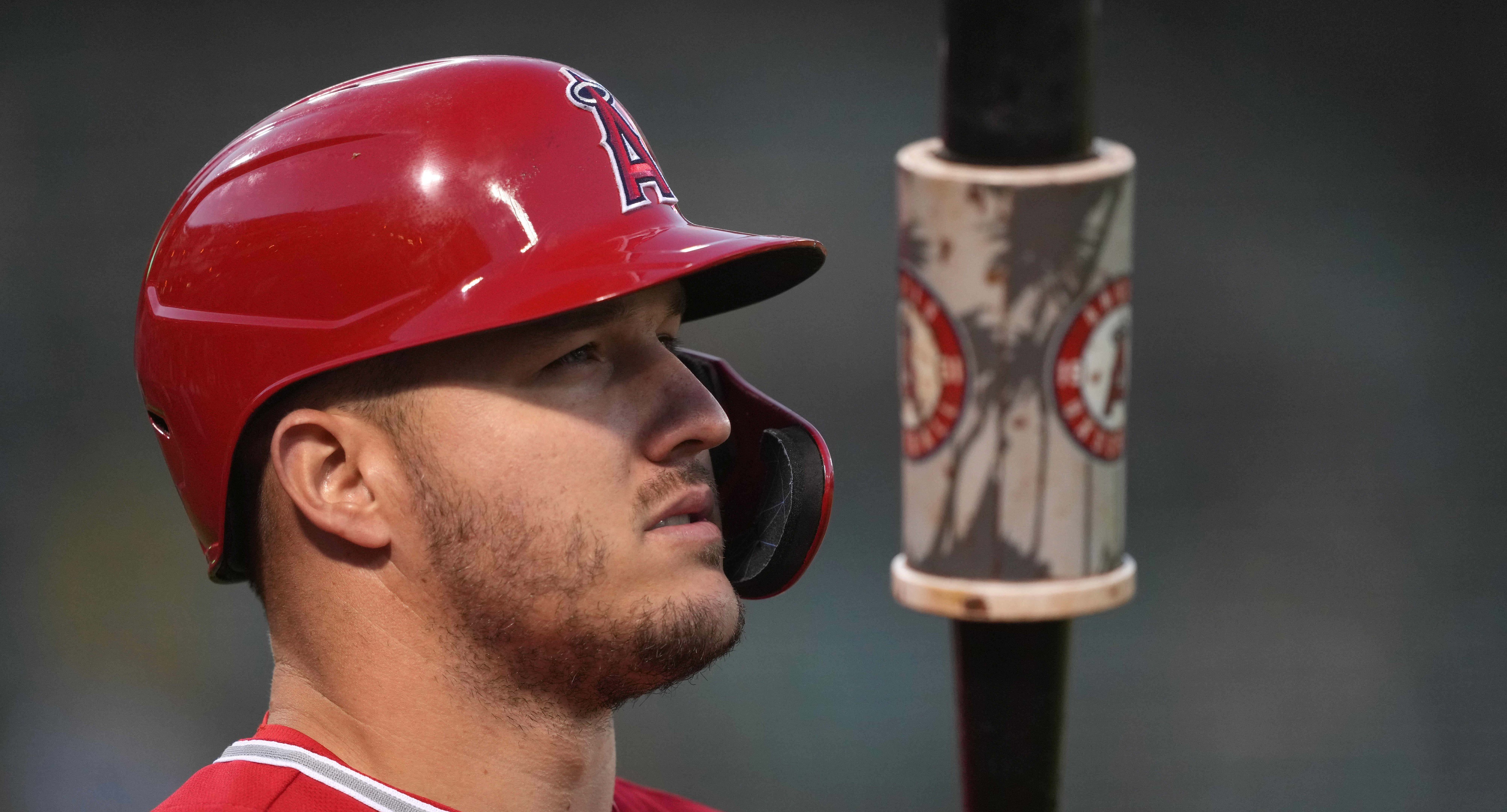 WATCH Angels' Mike Trout Drives Golf Ball 184 MPH at Top Golf Fastball