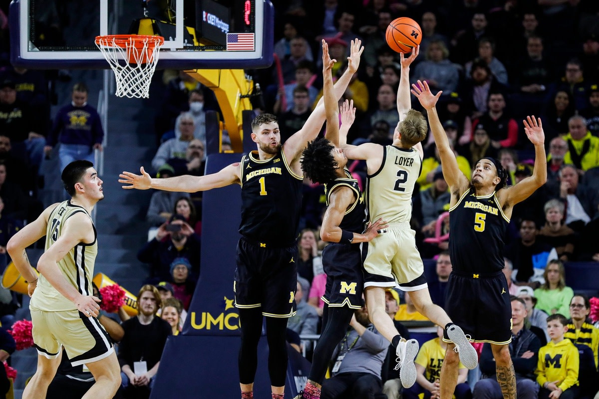 PHOTO GALLERY The Best Photos From Purdue Basketball's Win at Michigan