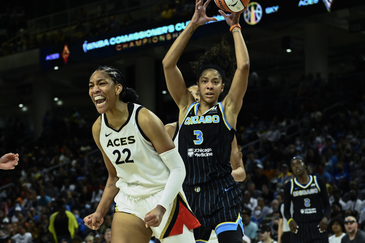 Las Vegas Aces re-sign A'ja Wilson to multi-year contract - Just Women's  Sports