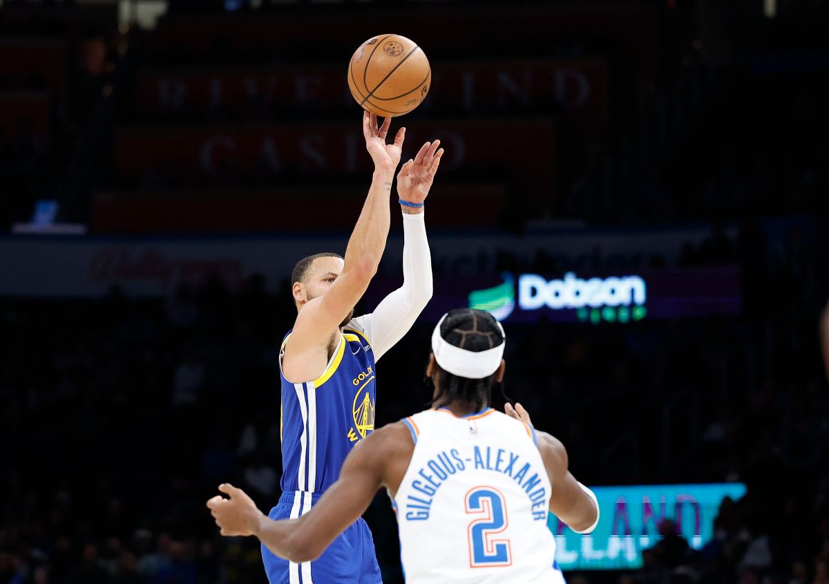 Shai Gilgeous-Alexander, Steph Curry, Golden State Warriors