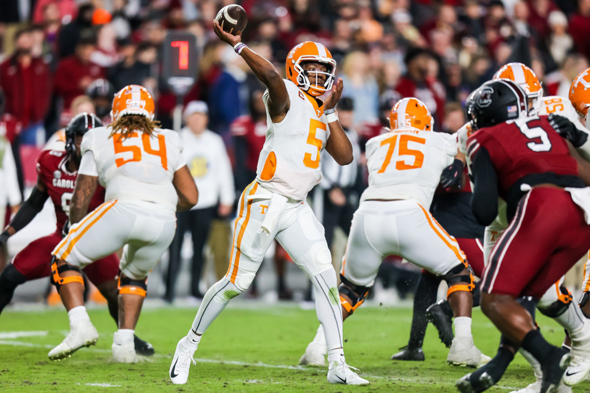 Tennessee Volunteers quarterback Hendon Hooker