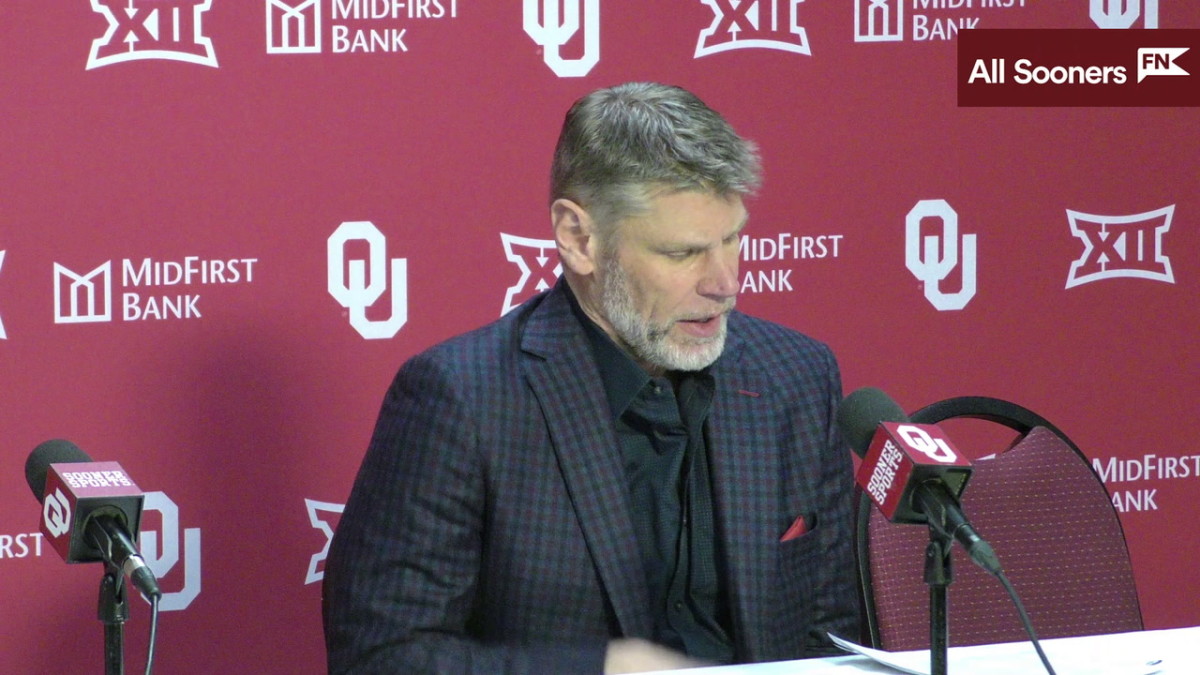 WATCH Oklahoma HC Porter Moser Bedlam Postgame Sports Illustrated