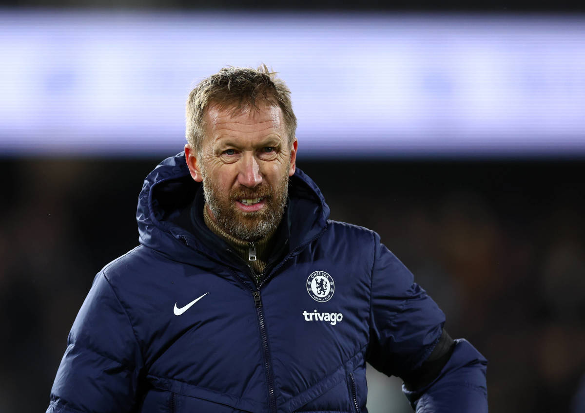 Chelsea manager Graham Potter pictured in January 2023