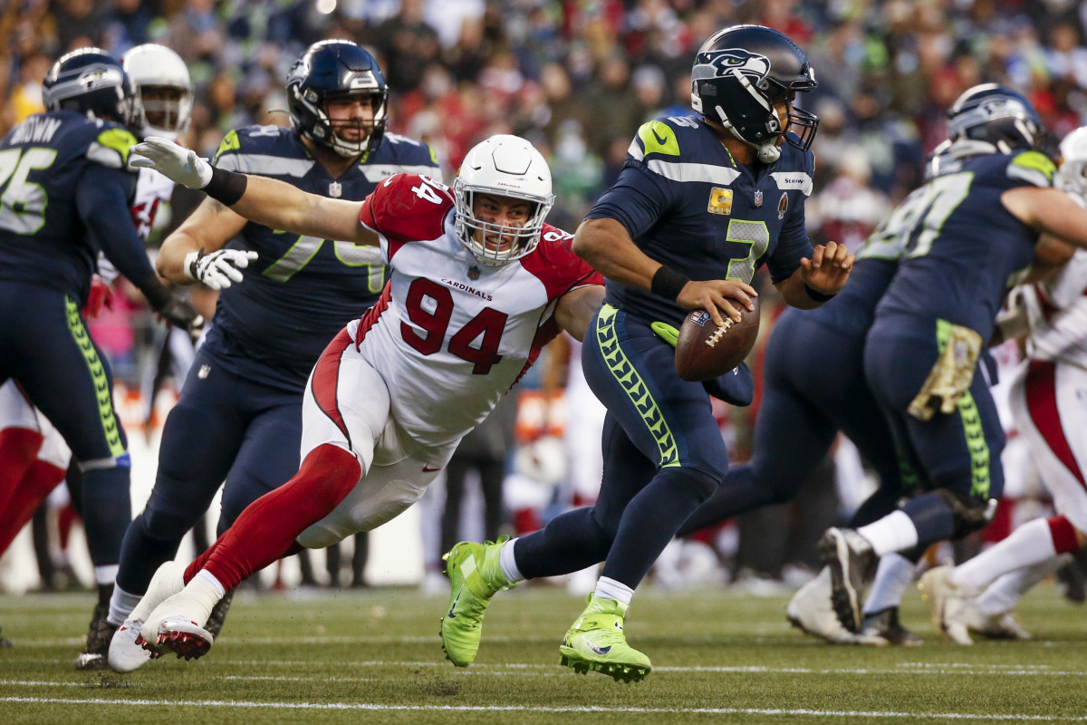 Playing for the rival Cardinals, Zach Allen has been a thorn in the Seahawks side, including returning a fumble for a touchdown against them in 2021.