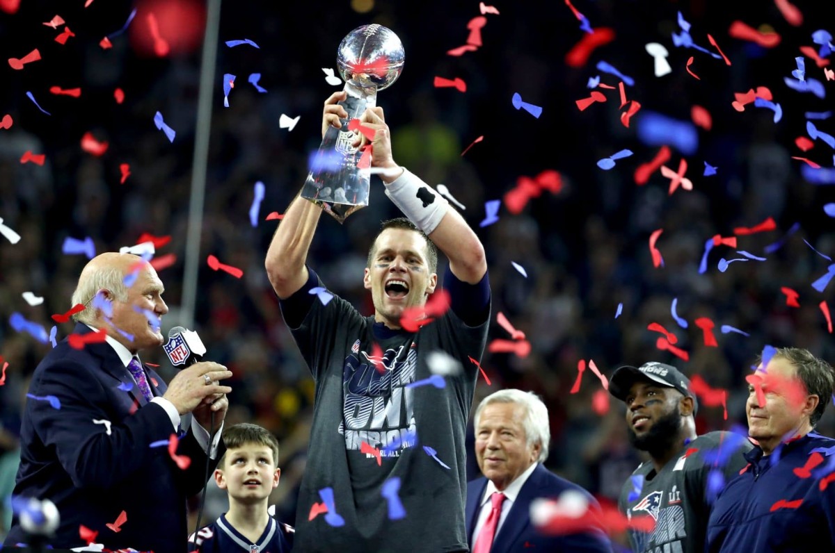 Patriots - Brady Super Bowl