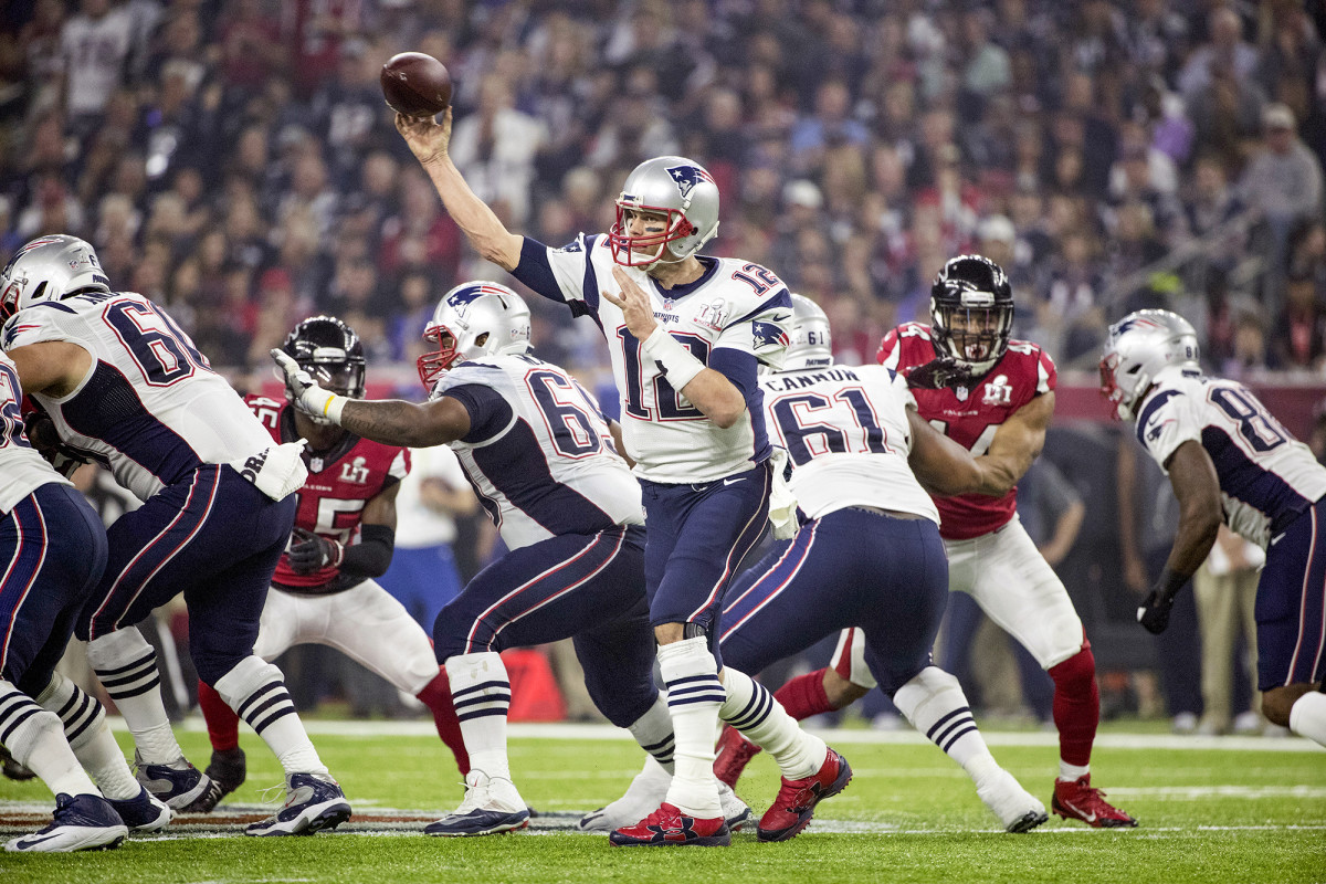 Of all his dramatic Super Bowl performances, Brady's massive comeback win against Atlanta in 2017 stands apart.