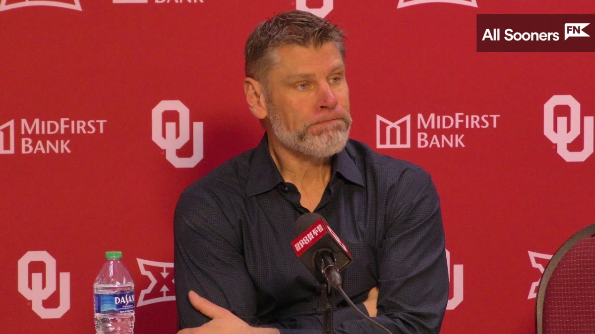 WATCH Oklahoma HC Porter Moser Kansas Postgame Sports Illustrated