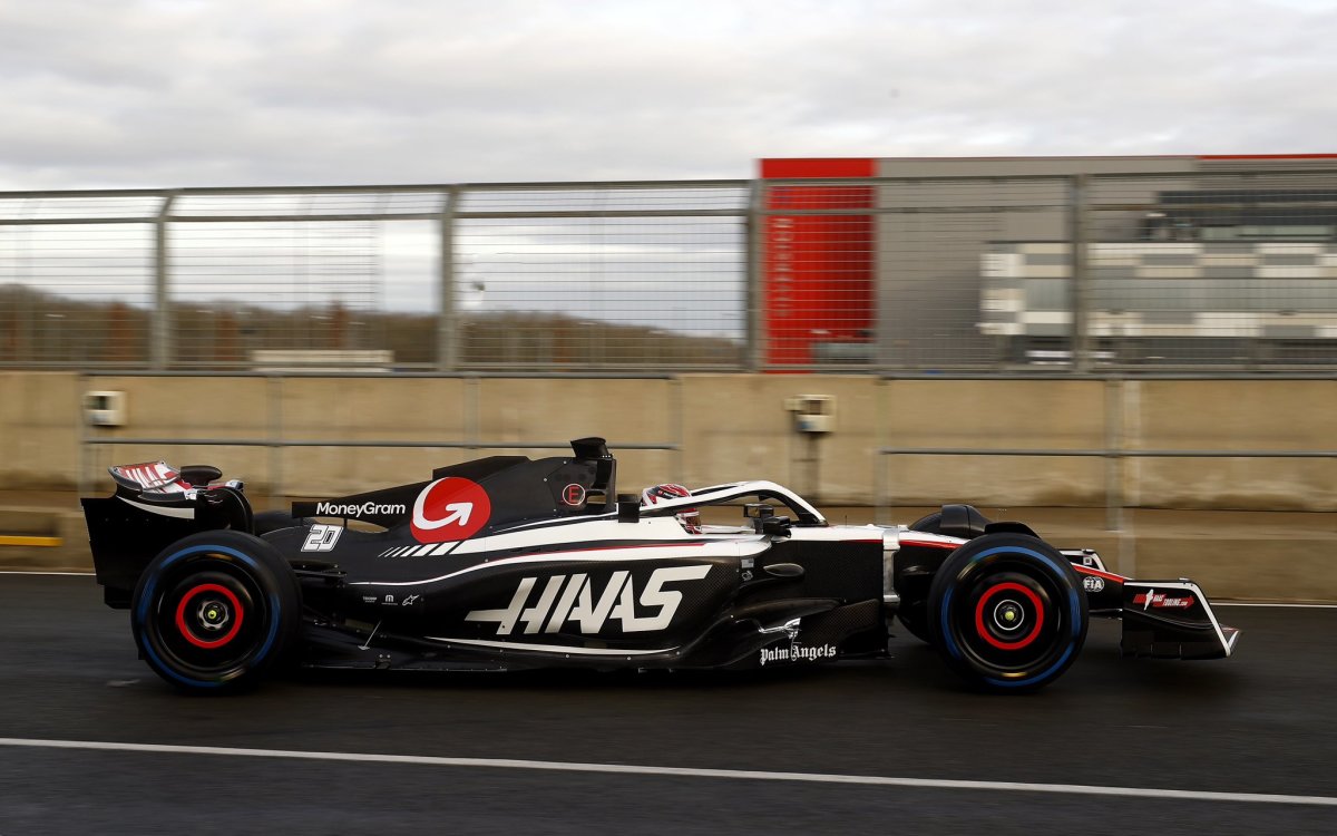 Haas F1 VF-23 at Silverstone